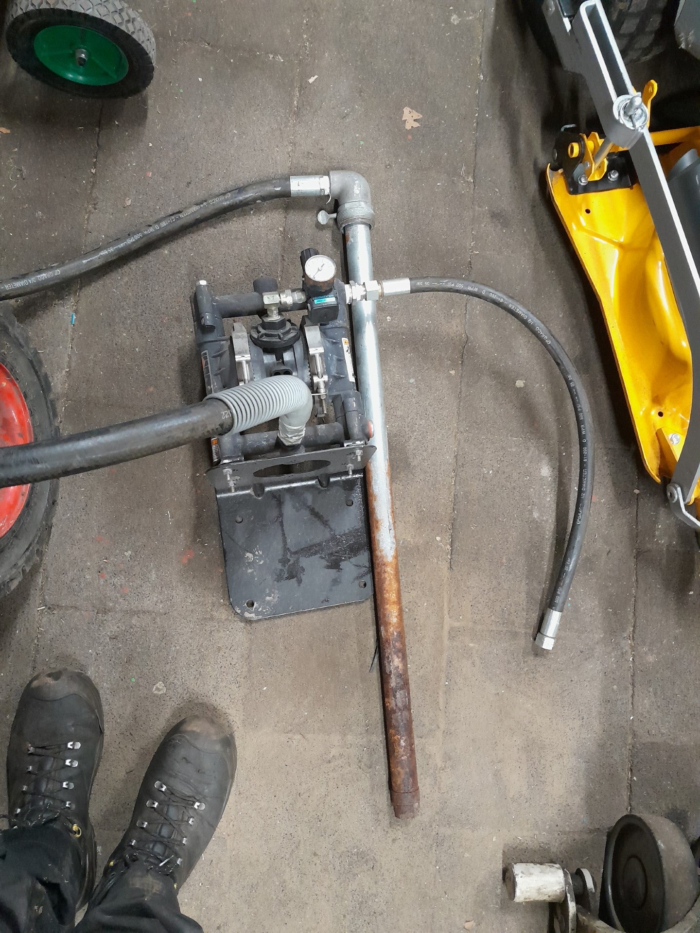 Graco husky 716 membraampomp