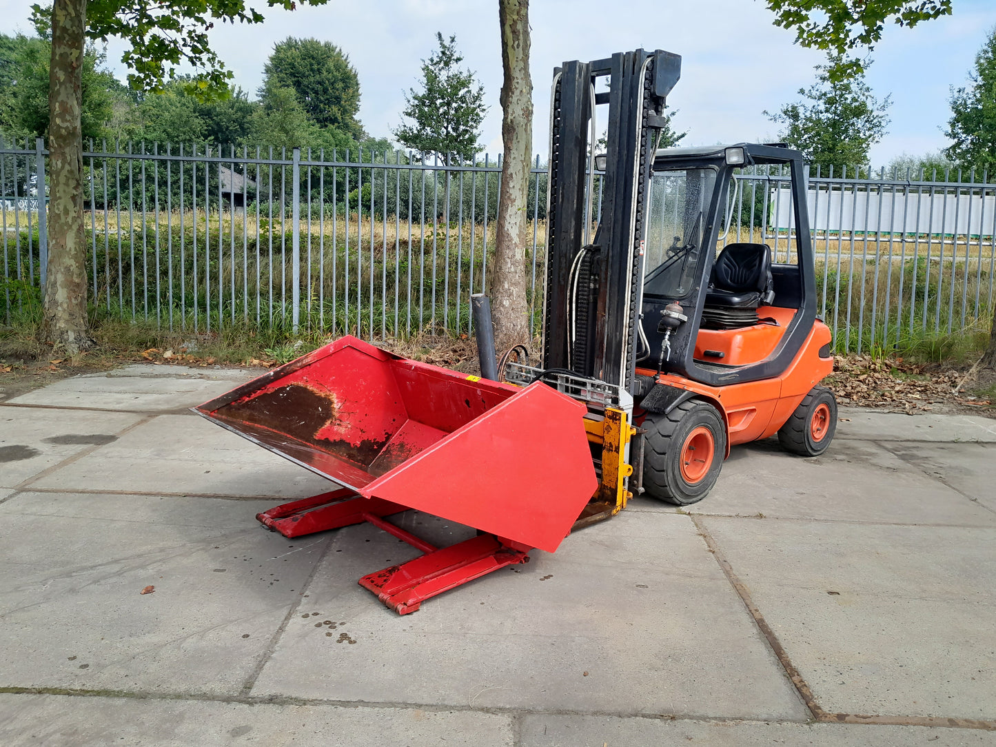 Wifo hydraulische opschepbak