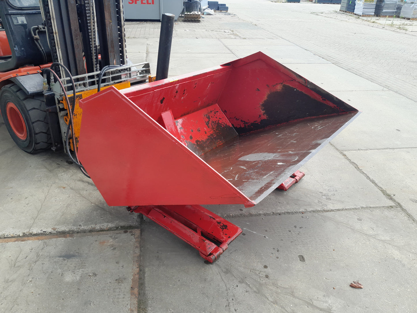 Wifo hydraulische opschepbak