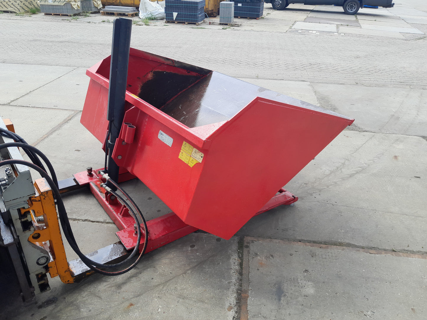 Wifo hydraulische opschepbak