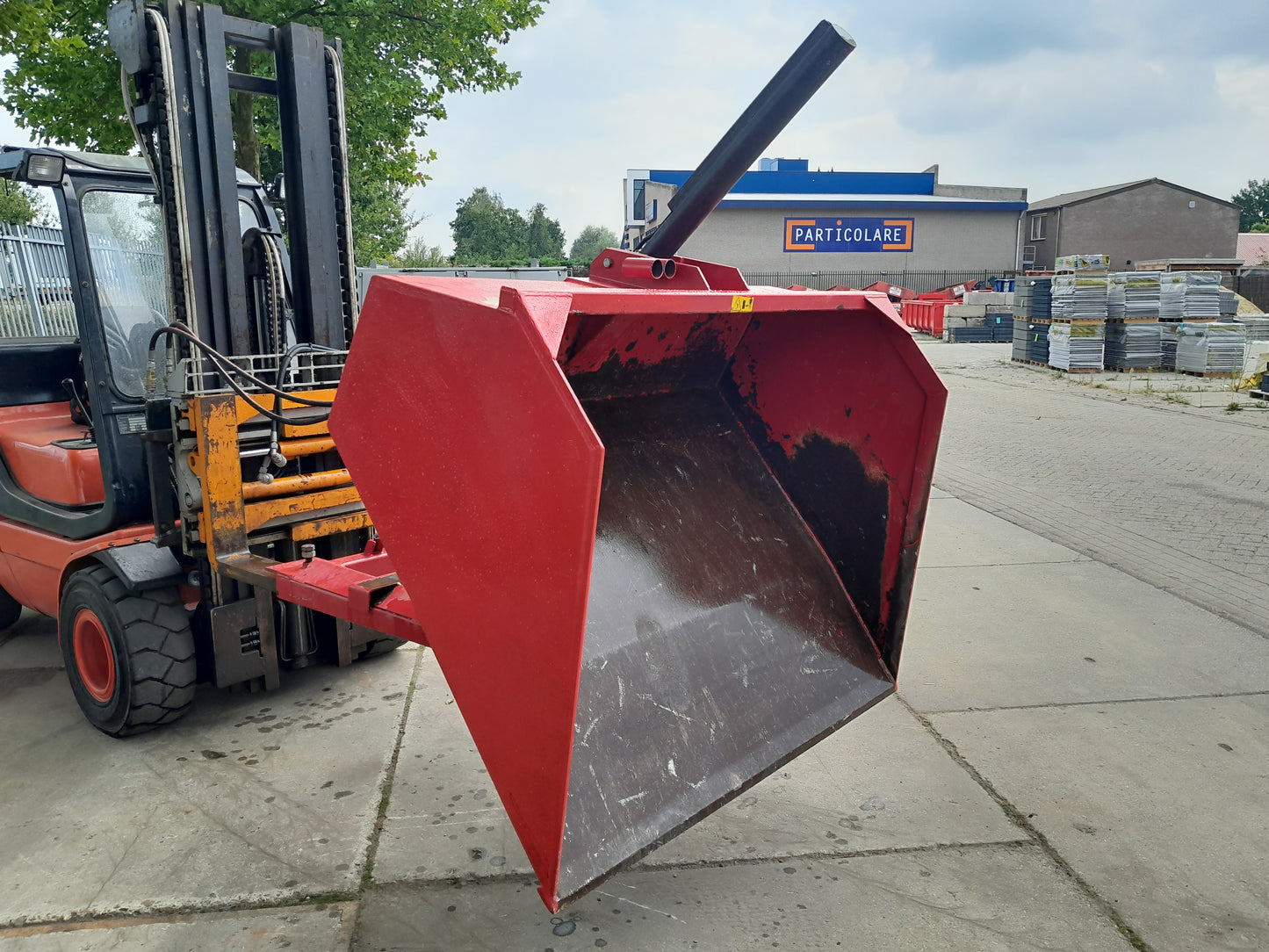 Wifo hydraulische opschepbak