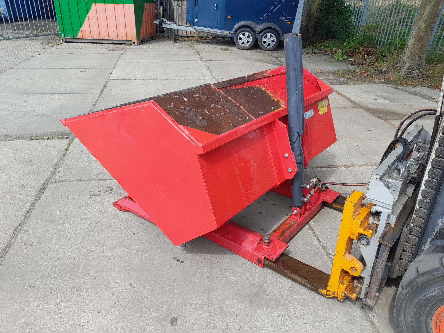 Wifo hydraulische opschepbak